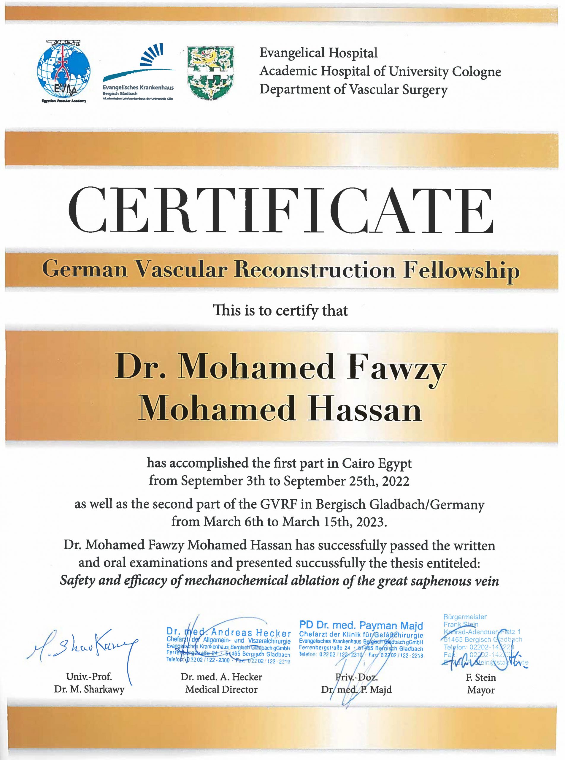 Bergisch Gladbach Certificates certificate 10