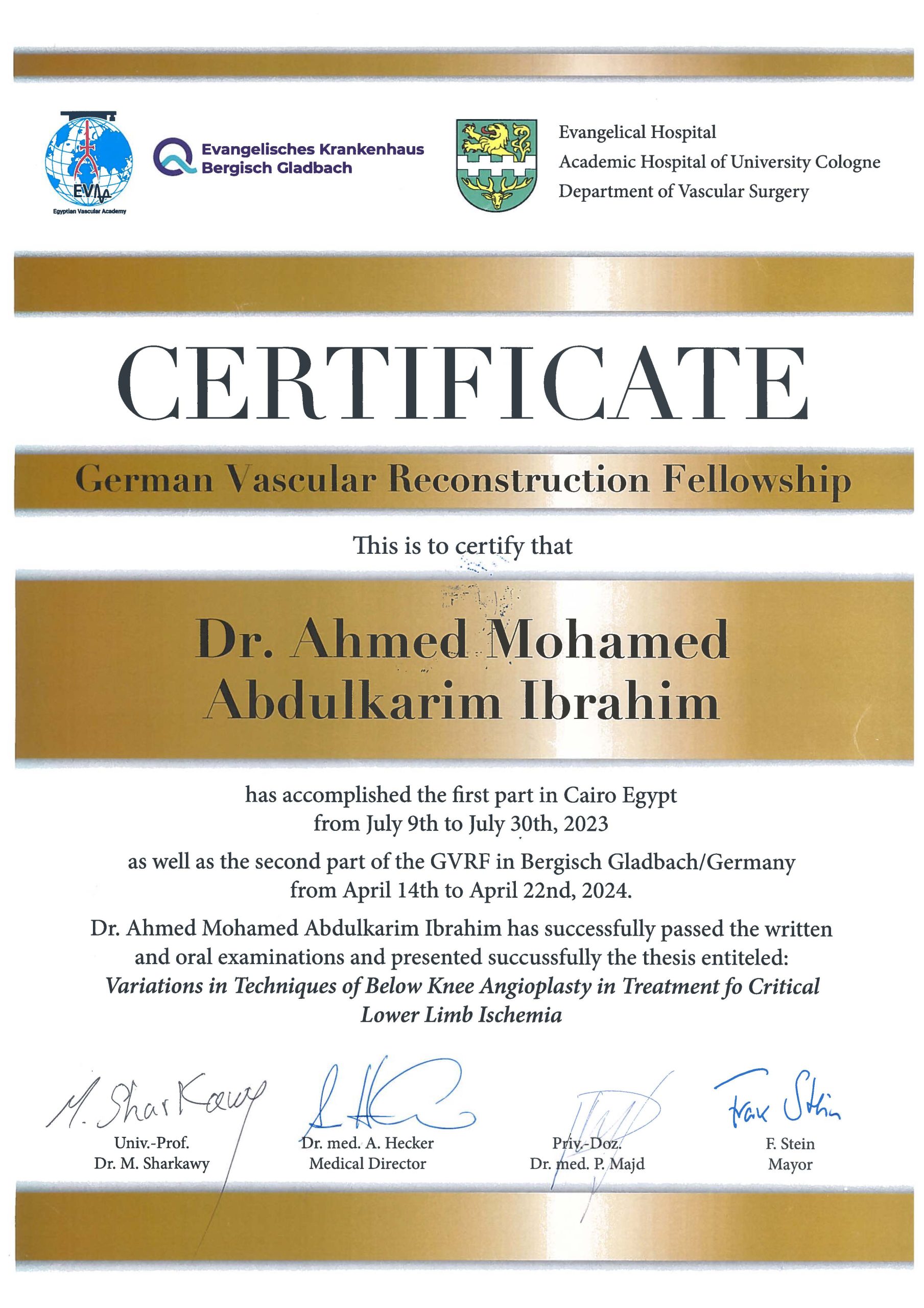 Bergisch Gladbach Certificates certificate 4