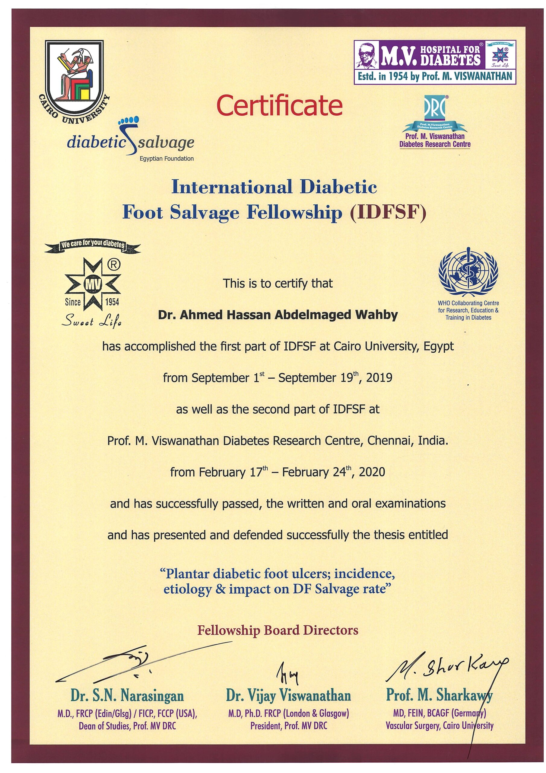 Chennai, India Certificates certificate 9