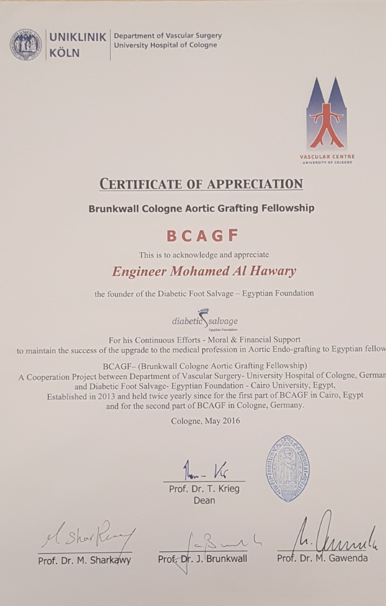 Köln Certificates certificate 21