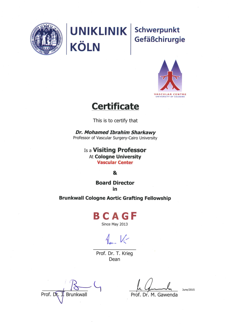 Köln Certificates certificate 35