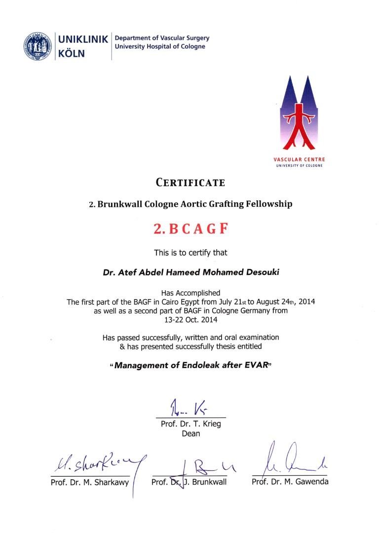 Köln Certificates certificate 4